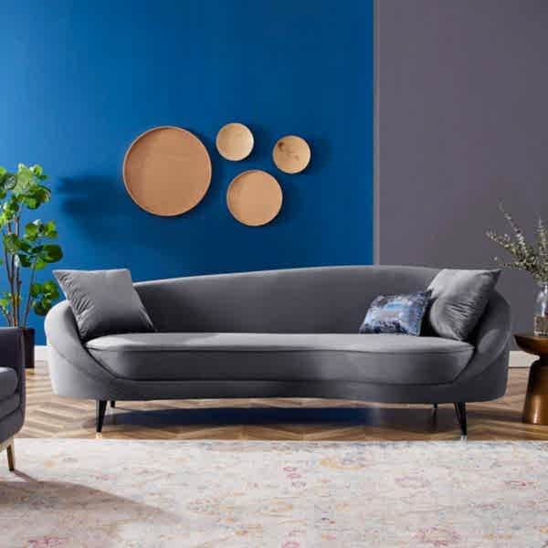 Arched Rounded-back couch