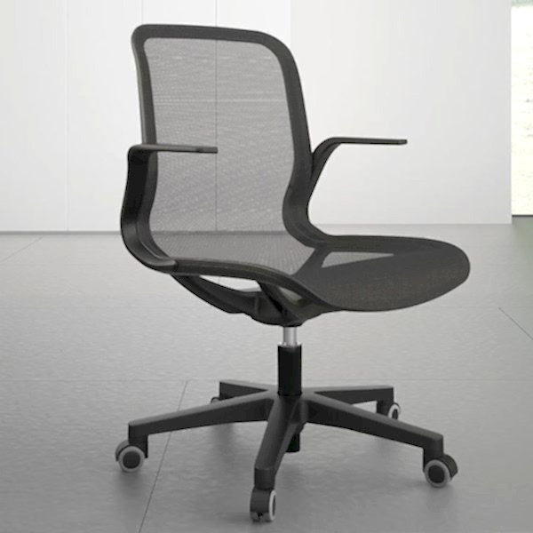 Office chair in an office room