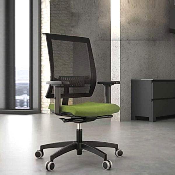 High-quality office chair with smooth-rolling wheels for easy mobility around your workspace.