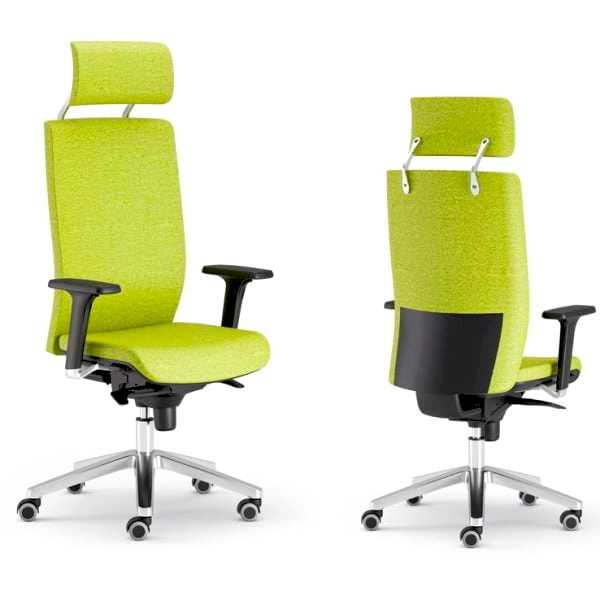 office chair on wheels for a touch of luxury and elegance.