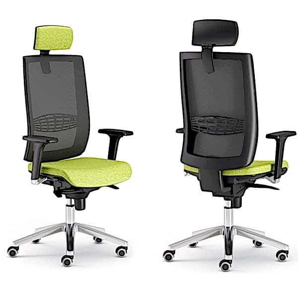 This office chair's mobility and comfort ensure a seamless workflow throughout the day.