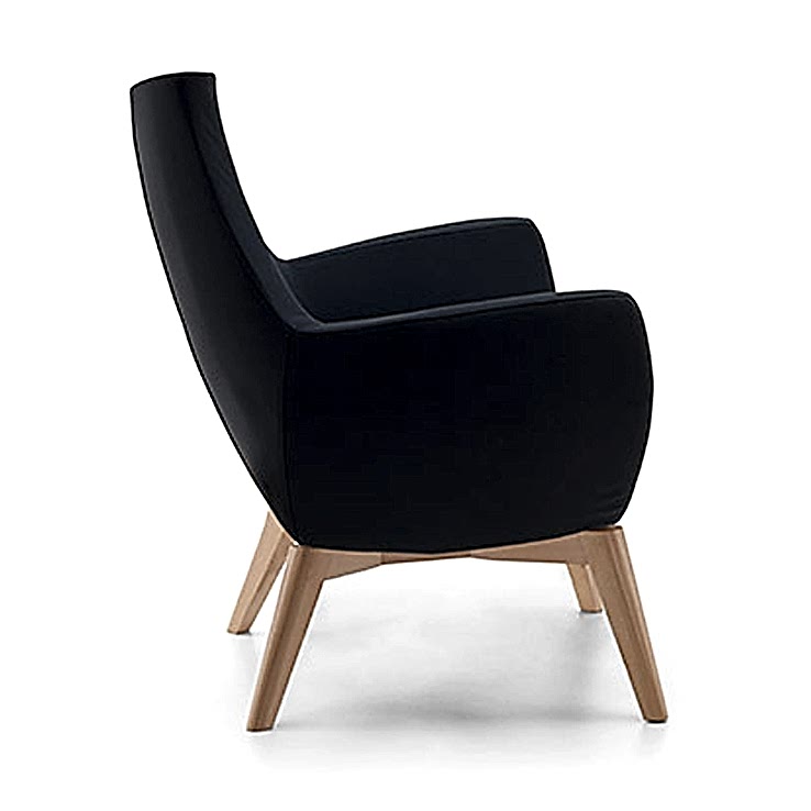 armchair, a piece that seamlessly integrates into any interior.