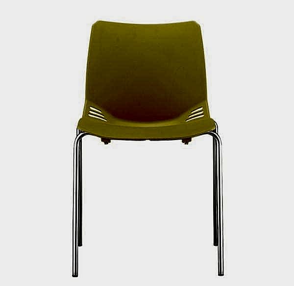 Bright office chair without wheels