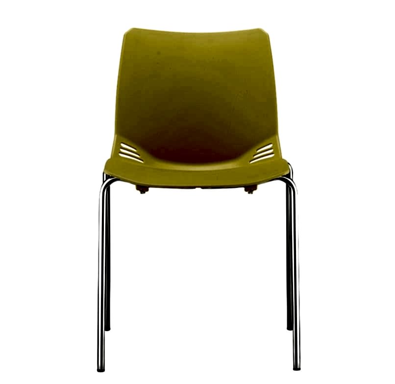 Bright office chair without wheels