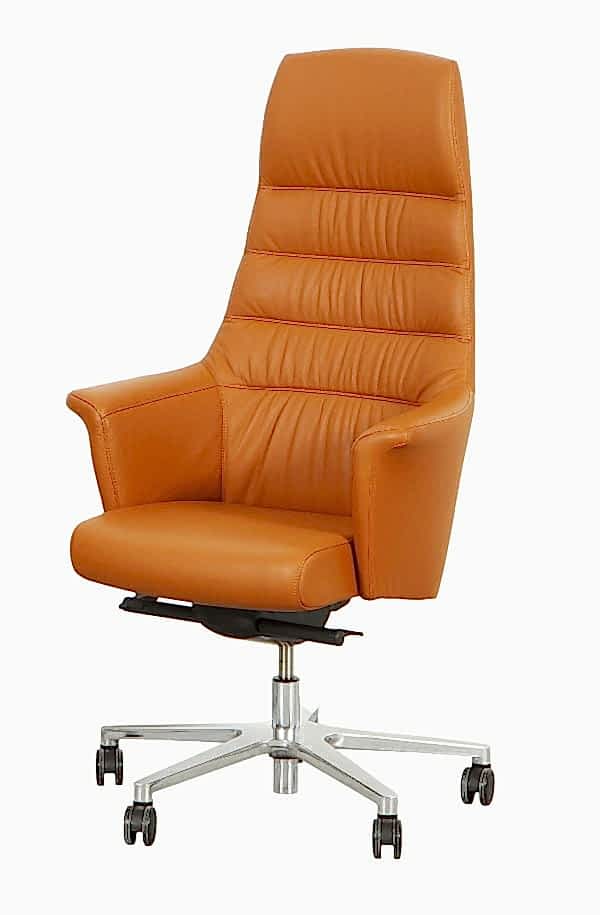 Caramel color conference room chair