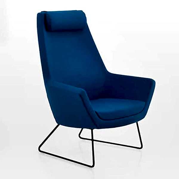 Experience the allure of our lounge chair, offering both comfort and visual appeal.