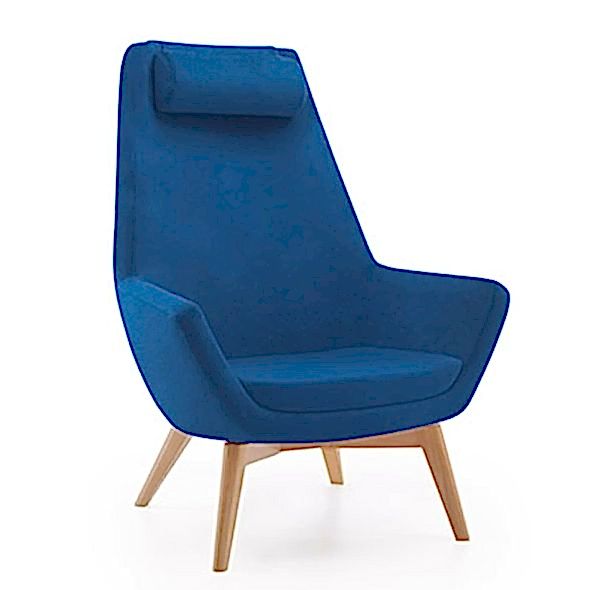 Guest office chair with comfortable seating for visitors