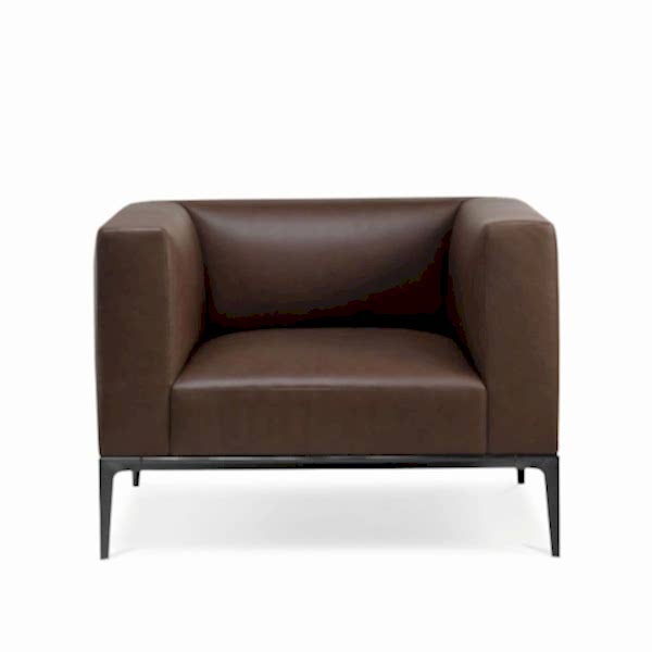 leather armchair