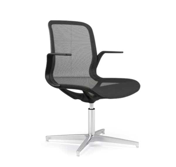 Lightweight mesh office chair with breathable, flexible design