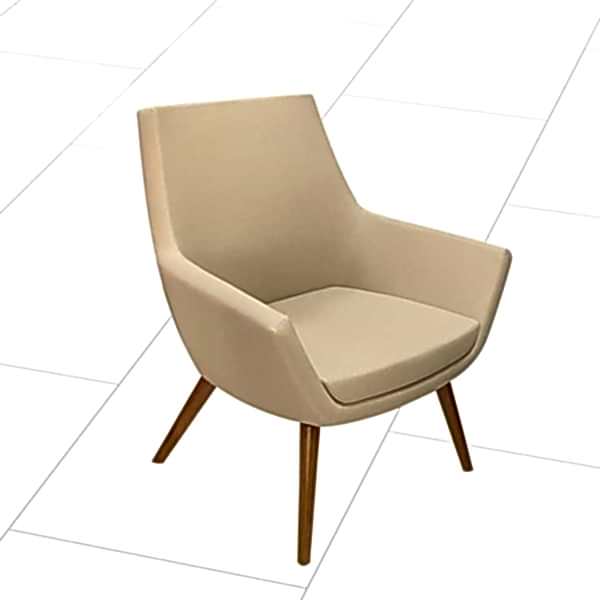 modern aesthetics with our armchair, featuring an eye-catching geometric design that sparks conversation.