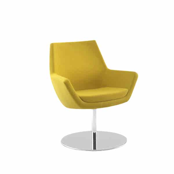 Swivel office chair with core-strengthening benefits