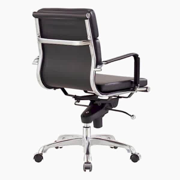 The ergonomic design promotes good posture, reducing fatigue during long work sessions