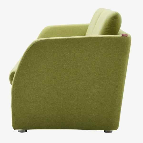 contemporary style soga with slight sloped profile
