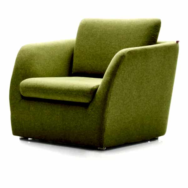 sofas, boasting a sleek and elegant design with a slight slop.