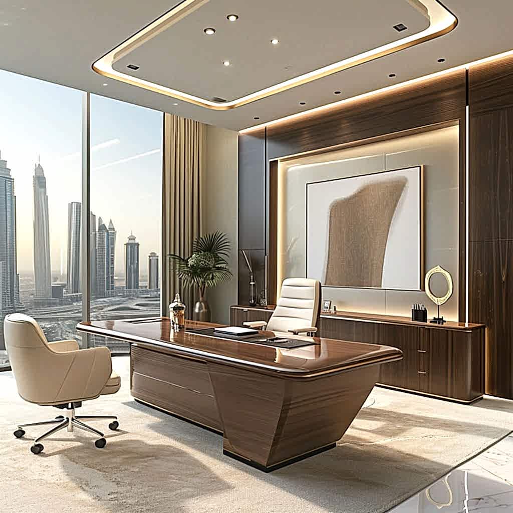 A luxurious manager's room, offering both comfort and style.