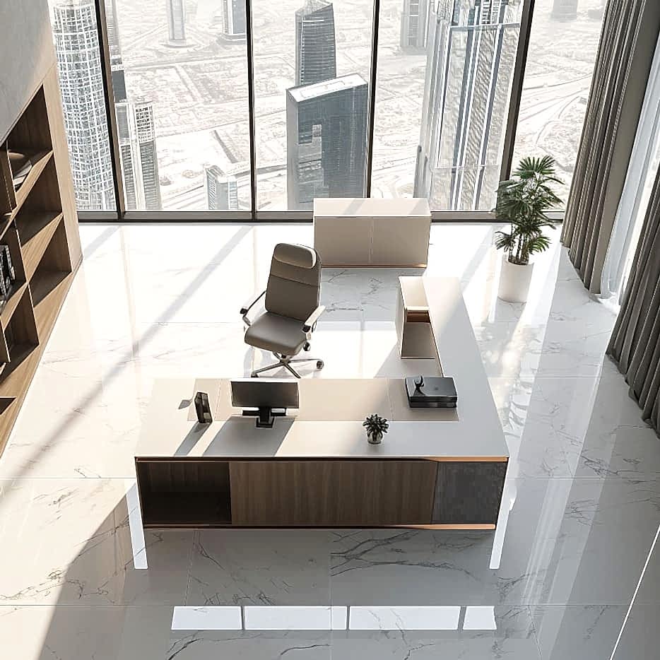 An exclusive workspace, thoughtfully designed to enhance productivity and prestige.