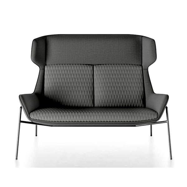 A modern sofa for a chic living space.
