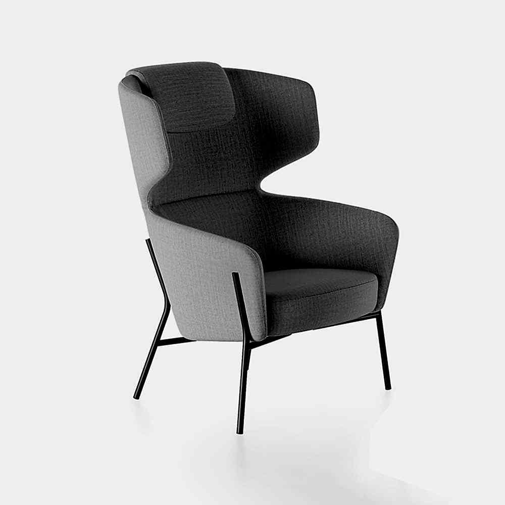 A stylish grey recliner perfect for contemporary interiors
