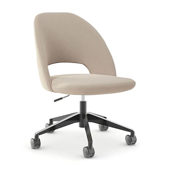 An elegant chair with a modern twist