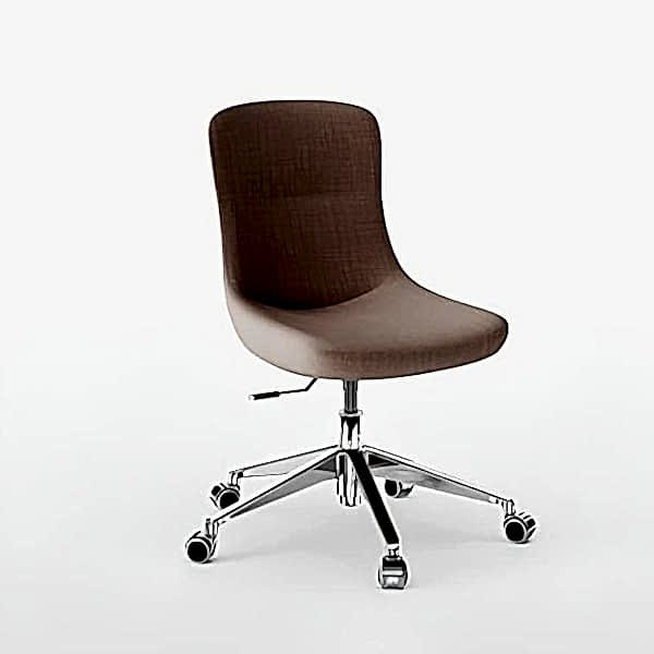 Contemporary meeting chair perfect for any setting.