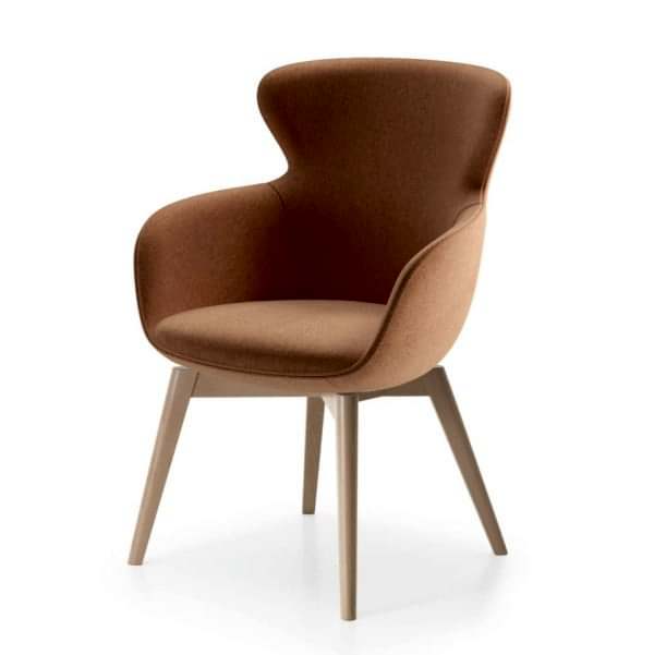 Smooth fabric with a sturdy wooden frame