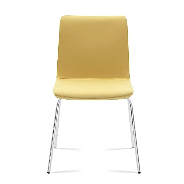 Soft, padded seat with clean lines