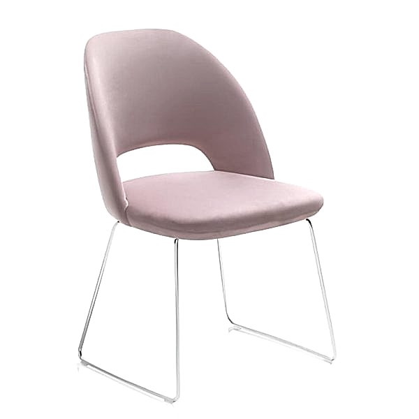 The curved backrest hugs you comfortably