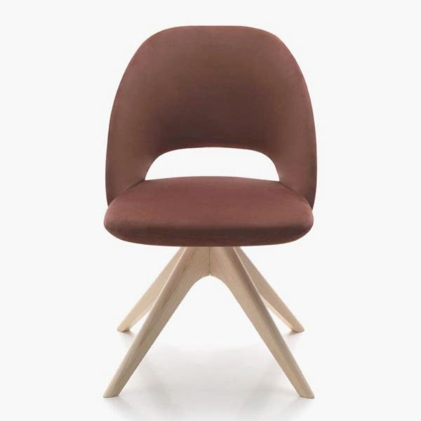 This chair’s unique shape makes it a standout piece