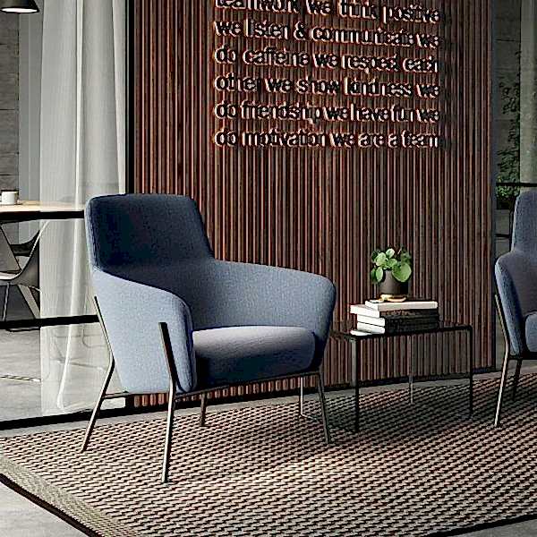This cozy recliner is ideal for unwinding