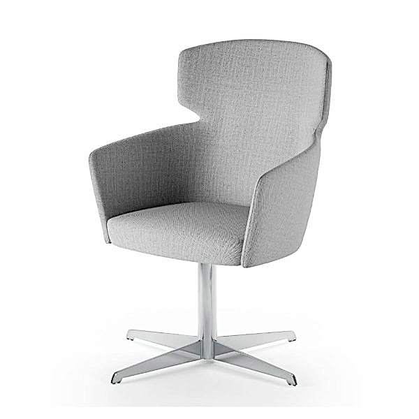 This refined smoke lounger combines modern style and comfort
