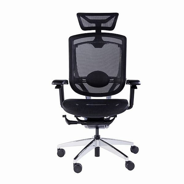 Cushioned seat and backrest provide added comfort