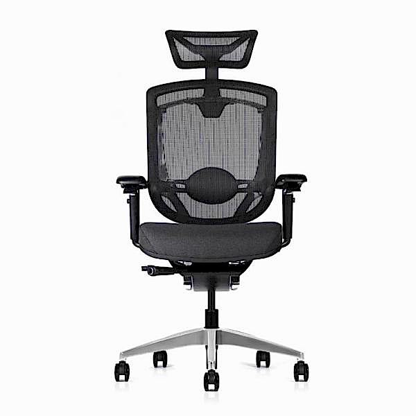 Smooth pneumatic height adjustment ensures a perfect fit for any desk