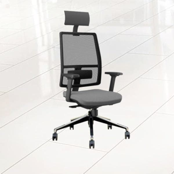 This ergonomic office chair is designed to provide maximum comfort and support during long work sessions