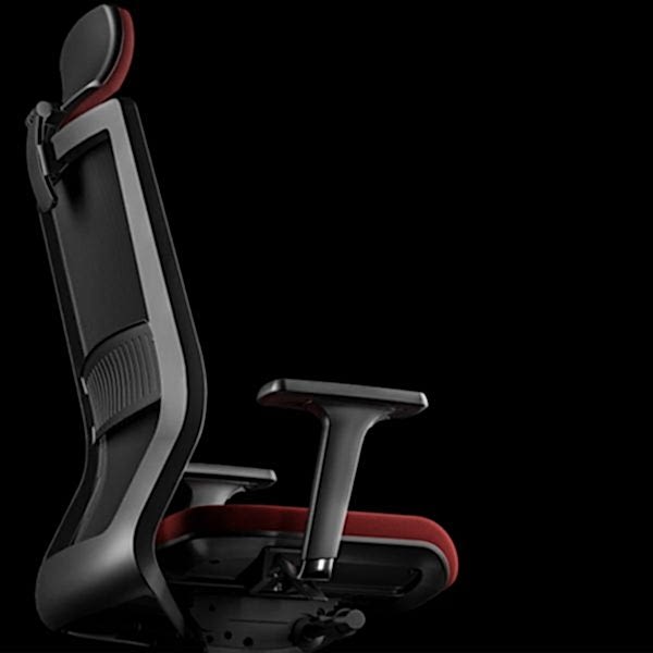 Stay comfortable and focused during long work hours with our adjustable office chair equipped with smooth-rolling wheels.